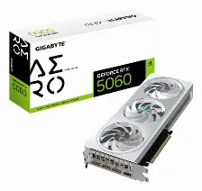 Tarjeta De Video Gigabyte Geforce Rtx 5060 Aero Oc 8g, 8 Gb, 128 Bit, Gddr7, Pci Express 5.0